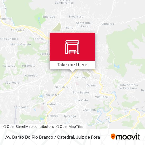 Av. Barão Do Rio Branco / Catedral map