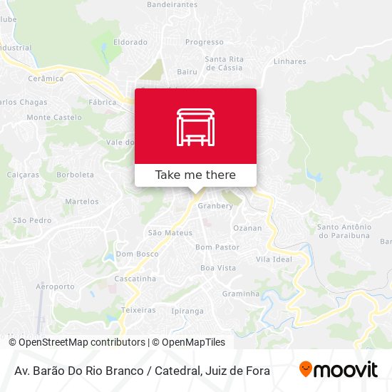 Mapa Av. Barão Do Rio Branco / Catedral