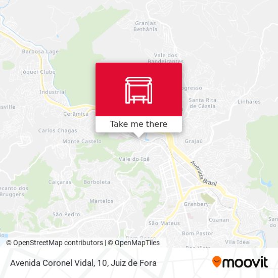 Avenida Coronel Vidal, 10 map