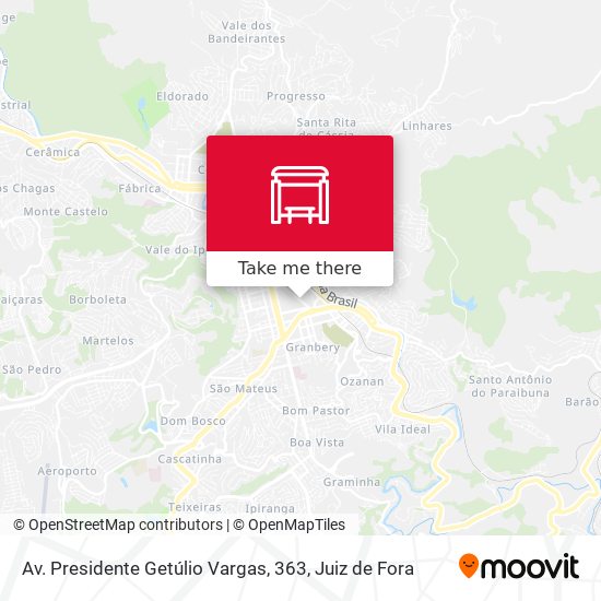 Av. Presidente Getúlio Vargas, 363 map