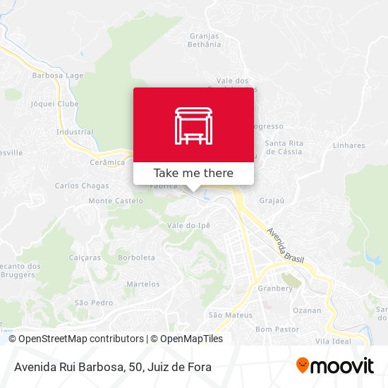 Avenida Rui Barbosa, 50 map