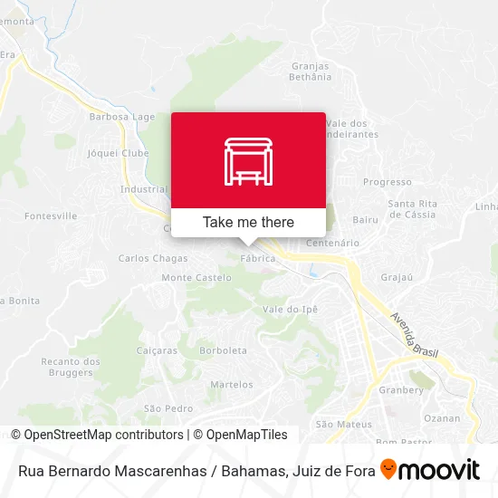 Rua Bernardo Mascarenhas / Bahamas map