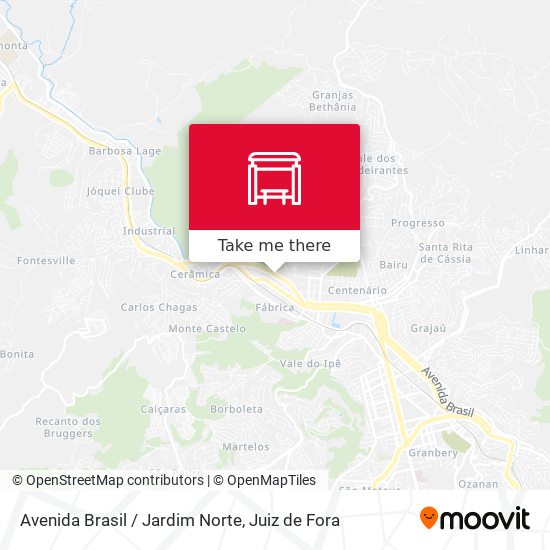 Avenida Brasil / Jardim Norte map