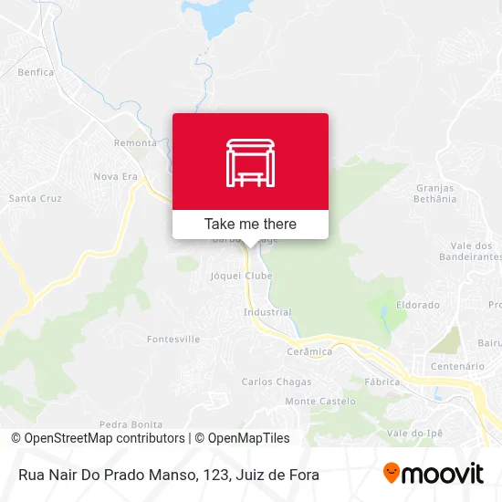 Rua Nair Do Prado Manso, 123 map