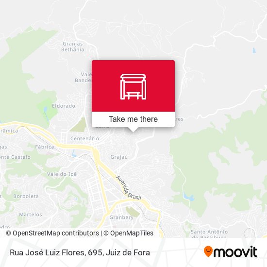 Rua José Luiz Flores, 695 map