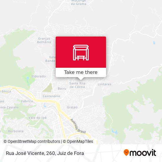 Rua José Vicente, 260 map