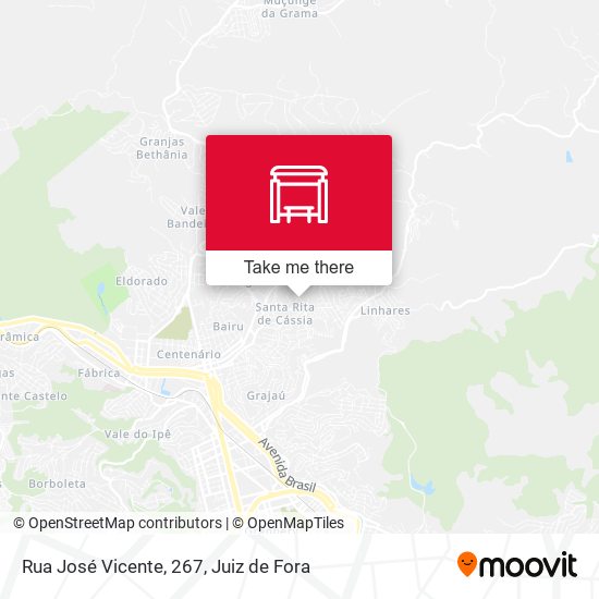 Rua José Vicente, 267 map