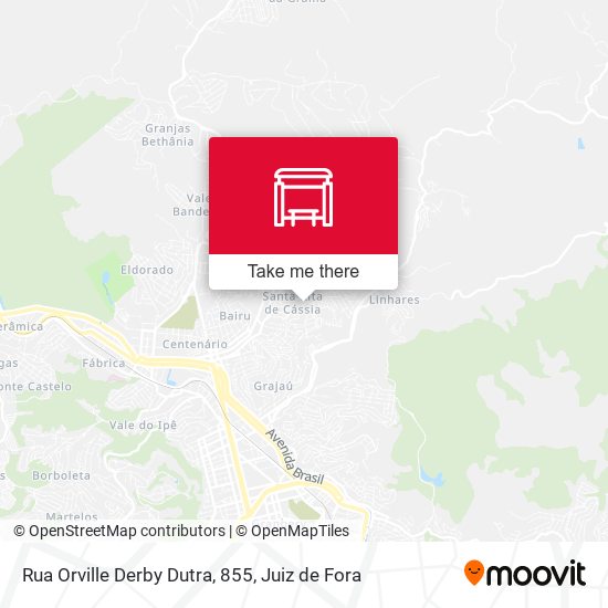 Rua Orville Derby Dutra, 855 map