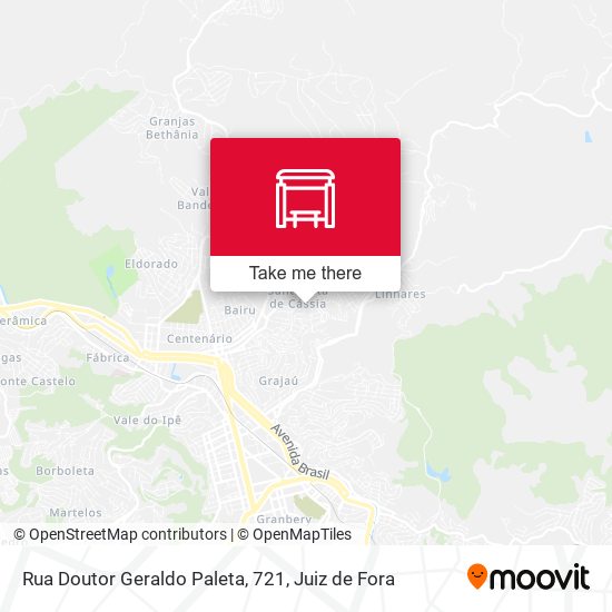 Rua Doutor Geraldo Paleta, 721 map