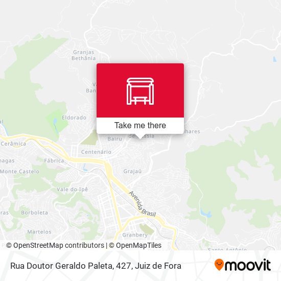 Rua Doutor Geraldo Paleta, 427 map