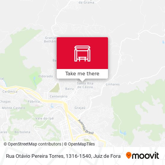 Rua Otávio Pereira Torres, 1316-1540 map