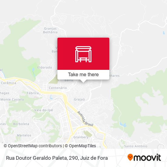 Rua Doutor Geraldo Paleta, 290 map