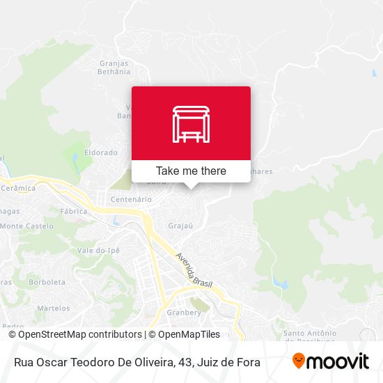 Rua Oscar Teodoro De Oliveira, 43 map