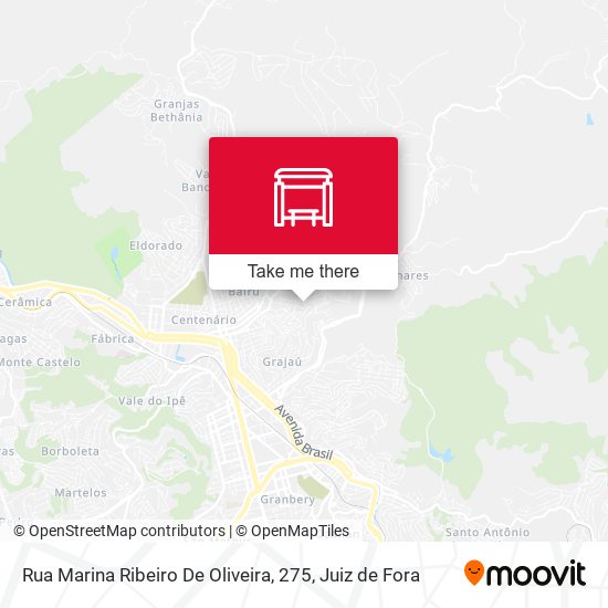 Rua Marina Ribeiro De Oliveira, 275 map