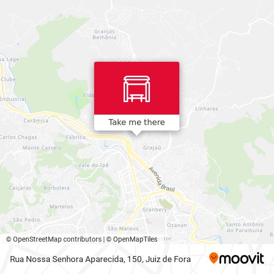 Rua Nossa Senhora Aparecida, 150 map