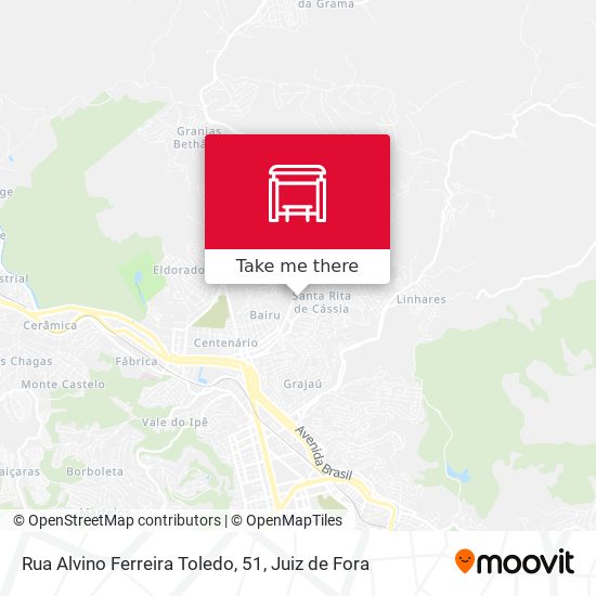 Rua Alvino Ferreira Toledo, 51 map