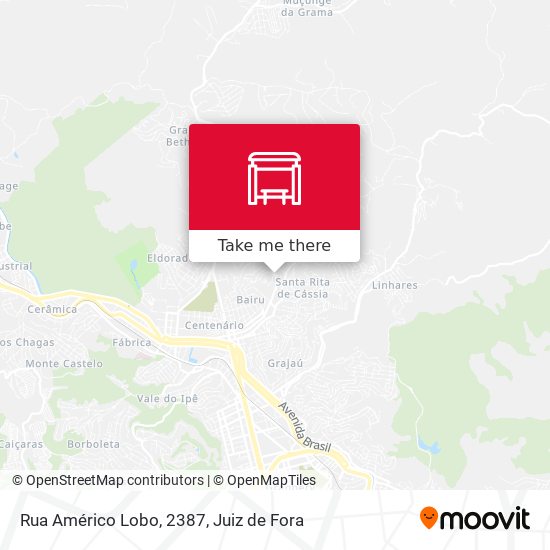 Mapa Rua Américo Lobo, 2387