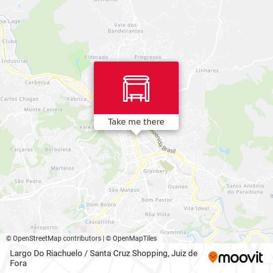 Largo Do Riachuelo / Santa Cruz Shopping map