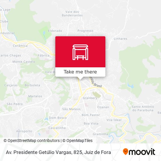 Mapa Av. Presidente Getúlio Vargas, 825