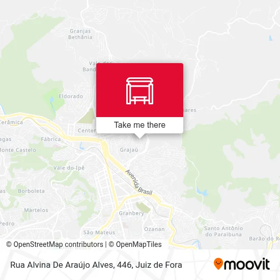 Rua Alvina De Araújo Alves, 446 map