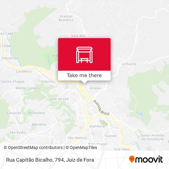 Rua Capitão Bicalho, 794 map