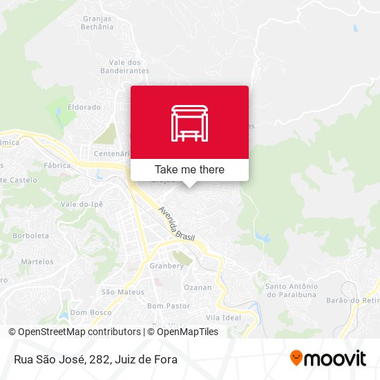 Rua São José, 282 map