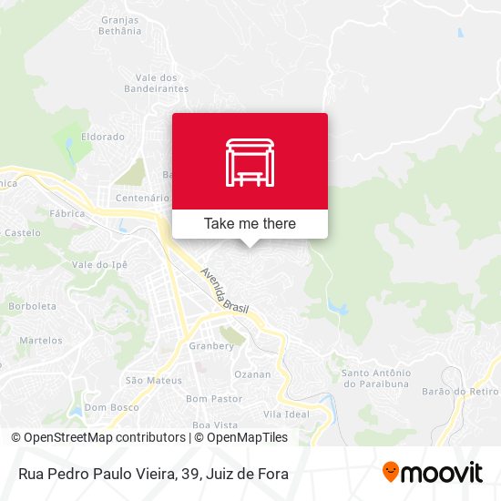 Rua Pedro Paulo Vieira, 39 map
