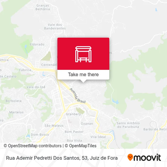 Rua Ademir Pedretti Dos Santos, 53 map