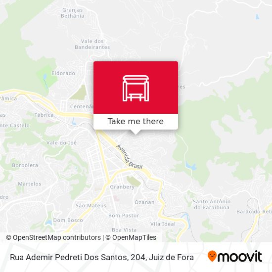 Rua Ademir Pedreti Dos Santos, 204 map