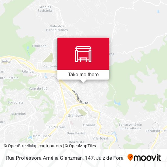 Rua Professora Amélia Glanzman, 147 map