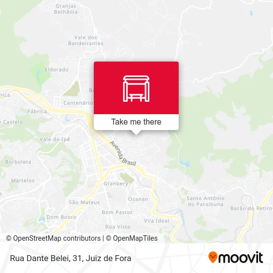 Rua Dante Belei, 31 map
