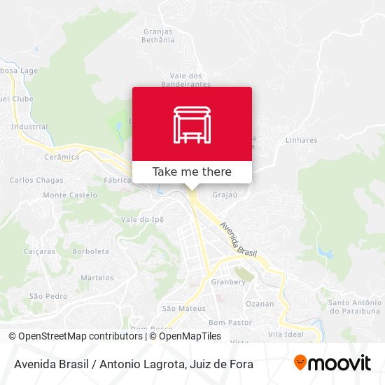 Avenida Brasil / Antonio Lagrota map