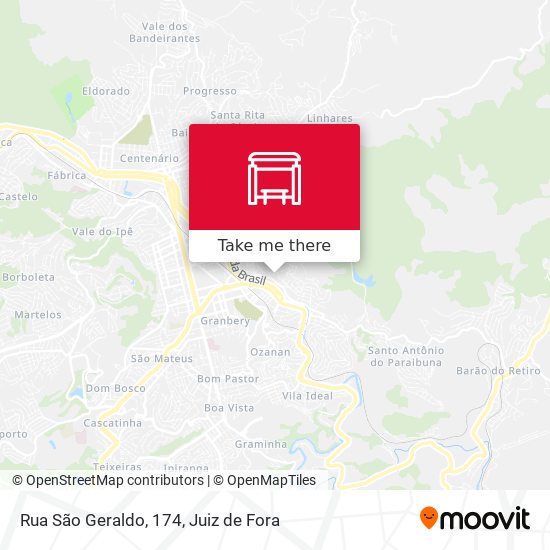 Rua São Geraldo, 174 map