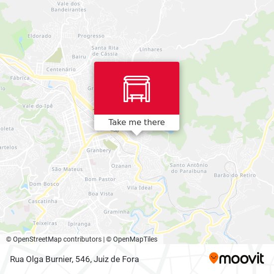 Rua Olga Burnier, 546 map