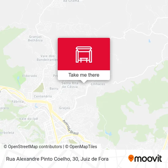 Rua Alexandre Pinto Coelho, 30 map