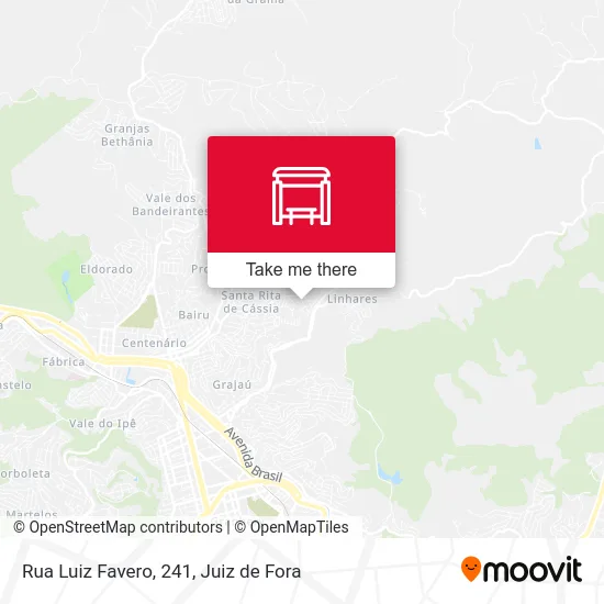 Rua Luiz Favero, 241 map