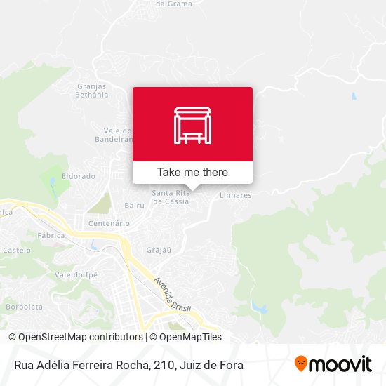Rua Adélia Ferreira Rocha, 210 map