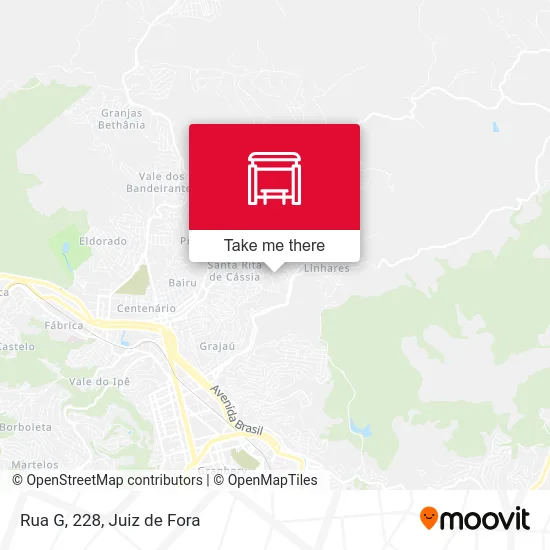 Rua G, 228 map
