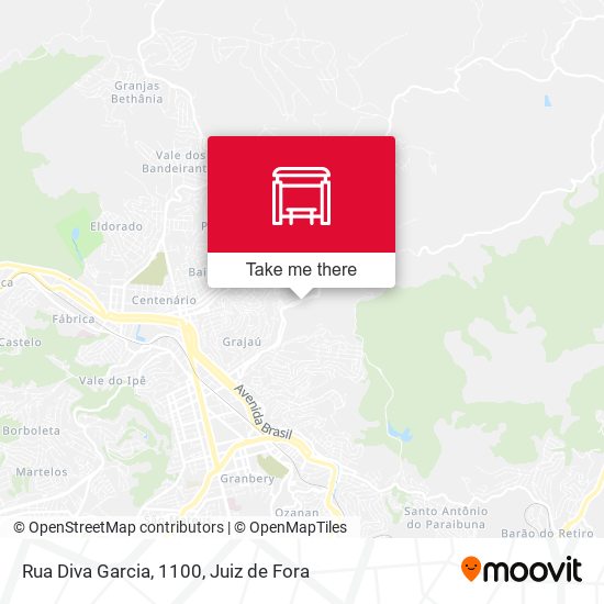 Rua Diva Garcia, 1100 map