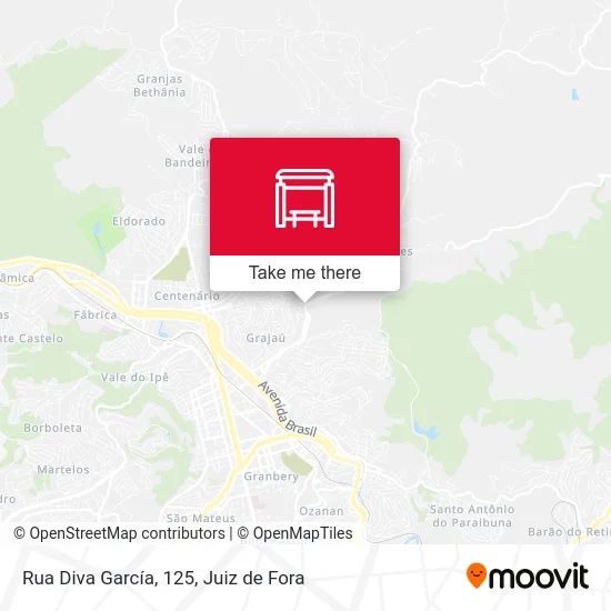Rua Diva García, 125 map