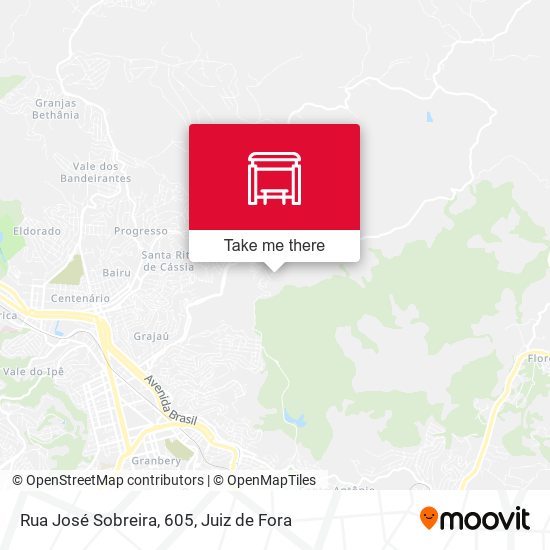 Rua José Sobreira, 605 map