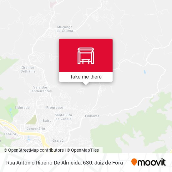 Rua Antônio Ribeiro De Almeida, 630 map
