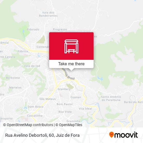 Mapa Rua Avelino Debortoli, 60