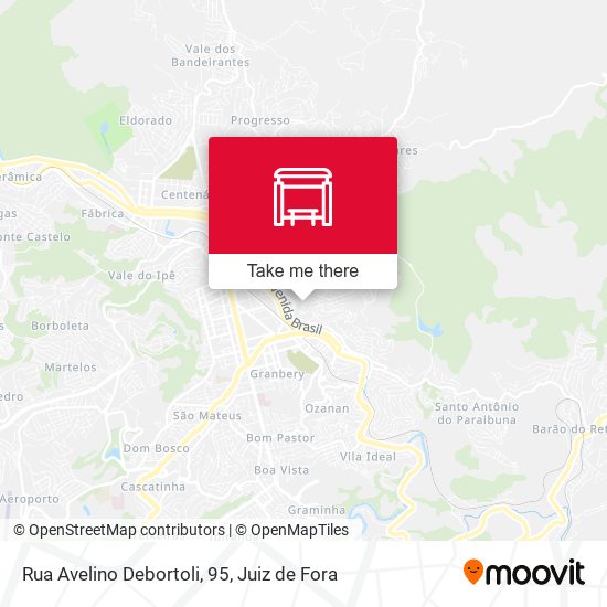 Rua Avelino Debortoli, 95 map