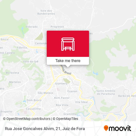 Rua Jose Goncalves Alvim, 21 map