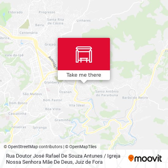 Mapa Rua Doutor José Rafael De Souza Antunes / Igreja Nossa Senhora Mãe De Deus