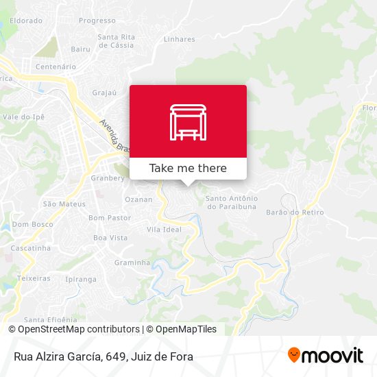 Rua Alzira García, 649 map