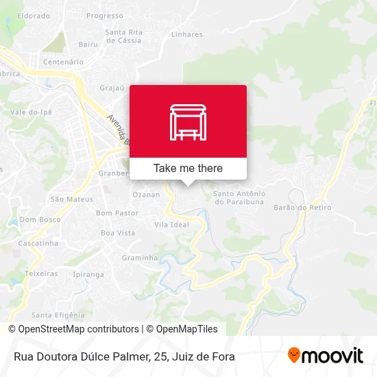Rua Doutora Dúlce Palmer, 25 map