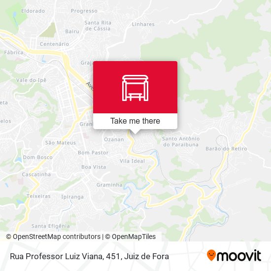 Rua Professor Luiz Viana, 451 map