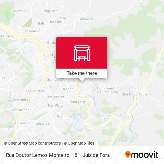 Mapa Rua Doutor Lemos Monteiro, 181